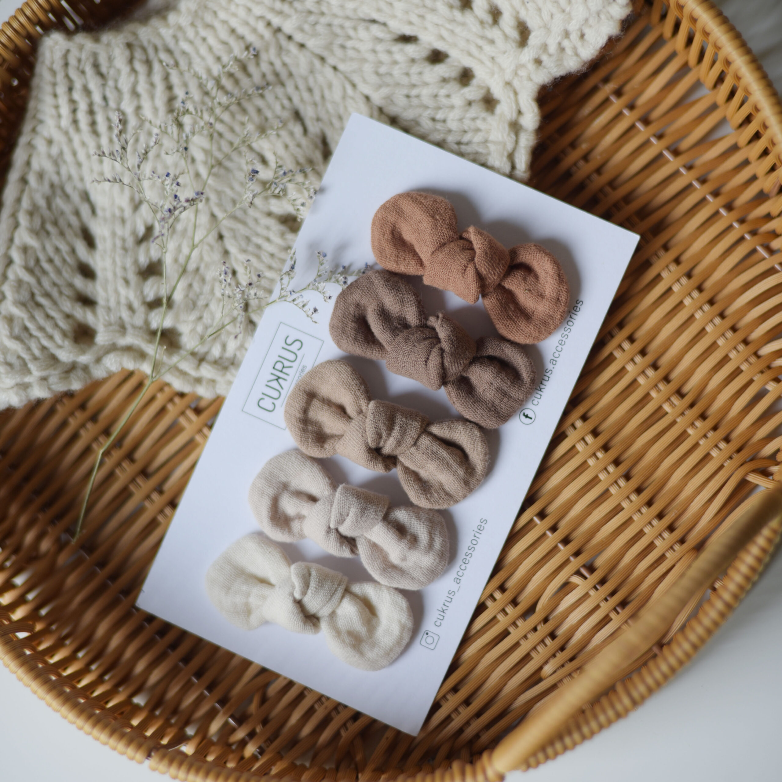 muslino rudi rinkinys